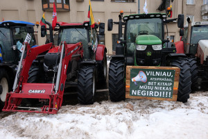 Ūkininkai nenusiteikę nusileisti – stovės iki galo
