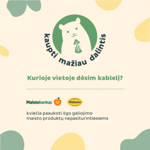 Kaupti mažiau dalintis