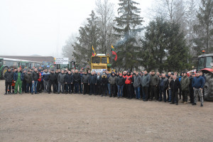 &Scaron;ilalės ūkininkai pademonstravo vienybę