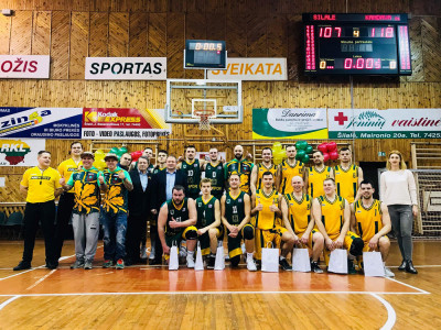 Draugiškose varžybose susitiko Šilalės ir Latvijos komandos