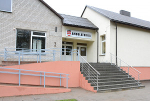 Pajūrio ambulatorijos istorijoje padėtas ta&scaron;kas