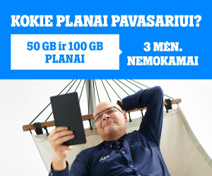 „Tele2“ pavasario pasiūlymas: net tris mėnesius internetu naudokitės nemokamai