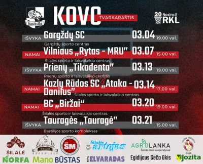 &Scaron;ilalės &bdquo;Lū&scaron;is&ldquo; įsitaisė tarp lyderių