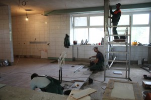 Remonto darbai Šilalės Simono Gaudėšiaus gimnazijoje dar užtruks