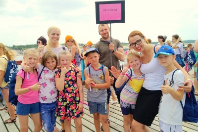 Šilalės vardu jūrą sveikino laukuviškiai