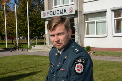 „Kartais policininko darbas panašus į kunigo“