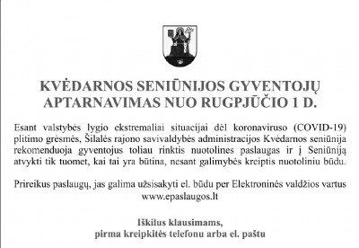 Koronavirusas labiausiai gąsdina seniūnijos valdininkus