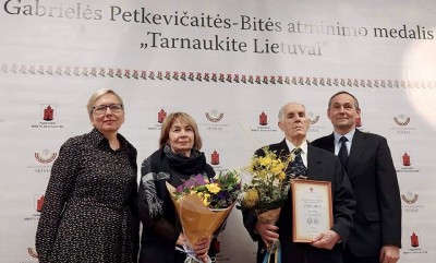 Kraštiečiui Kaziui Misiui – G. Petkevičaitės-Bitės atminimo medalis