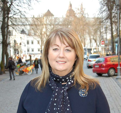 V. Blinkevičiūtė: &bdquo;Viena i&scaron; svarbiausių krypčių &ndash; gynybos stiprinimas ir pagalba valstybėms, besiribojančioms su Rusija ir Baltarusija. Bet negalima užmir&scaron;ti ir saugios socialinės Europos: tai taip pat gynybos linija&ldquo;