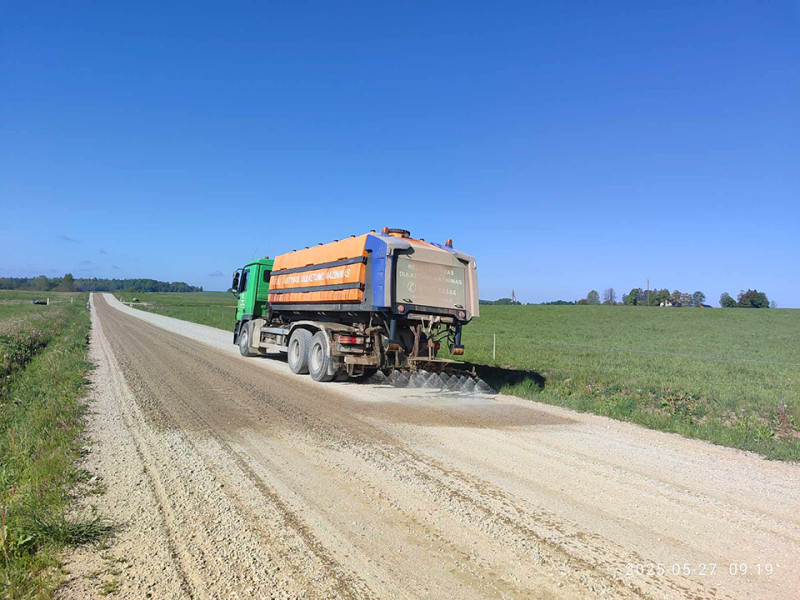 Laistomi Žadeikių seniūnijos žvyrkeliai