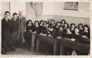 Tauragės žydų progimnazijos mokiniai ir mokytojai