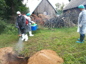 Atliekama aplinkos dezinfekcija