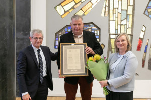 Istorinė duoklė drąsai ir įžvalgai: už Lietuvos ir žydų santykių puoselėjimą pagerbtas Antanas Ulpis