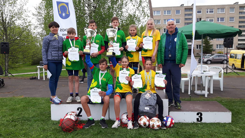 Rajono mokiniai – vieni sportiškiausių Lietuvoje