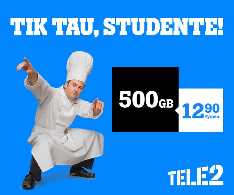 „Tele2“ pasiūlymai studentams: geriausios kainos studijoms reikalingiems įrenginiams