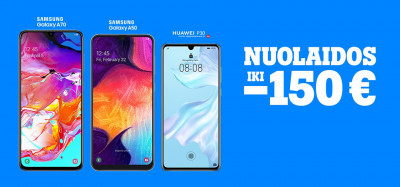Vasariškos „Tele2“ nuolaidos: išmanieji telefonai iki 150 Eur pigiau