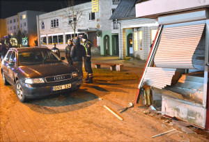 „Audi“ nušlavė neveikiantį kioską