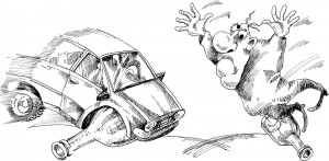 Jaunas, girtas ir pavojingas