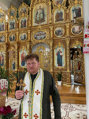 Dievo Motinos soboro Konotopo mieste šventikas P. Kuzas