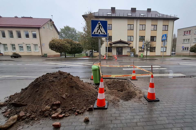 Kelininkai atnaujina miesto pėsčiųjų perėjas
