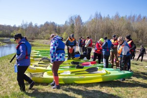 Baidarių žygis „Žemyn upe 2022“