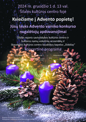 Kviečia į Advento popietę