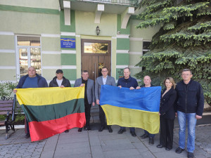 Ukrainos ugniagesiams nuvežta dar viena siunta