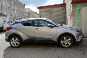 Naujoji Valstybės vaiko teisių apsaugos ir įvaikinimo tarnybos „Toyota”, skirta Šilalei