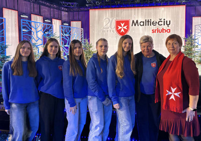 Jaunieji maltiečiai paramos koncerte