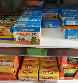 Pinigus už brangesnį sviestą grąžins