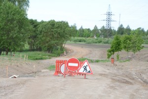 Sodų gyventojai tapo kelio remontininkų įkaitais