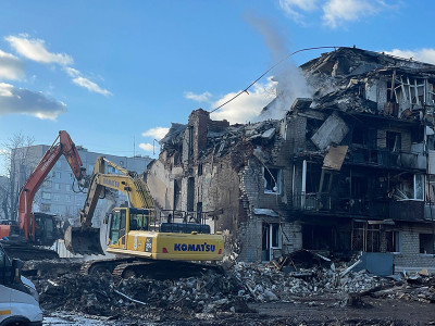 Moterų solidarumo dieną Kremliaus kraugeriai Charkive pavertė gedulu