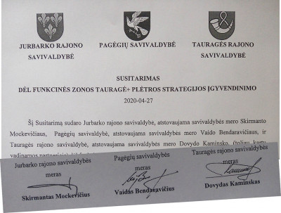 Susitarimas dėl strategijos – be Šilalės