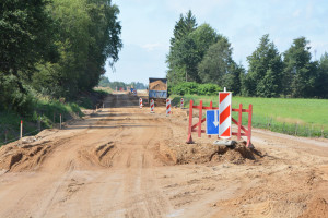 Asfaltuojami rajono keliai