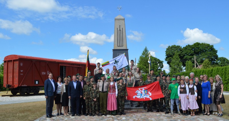 Gedulo ir vilties dienos minėjimas Pajūryje