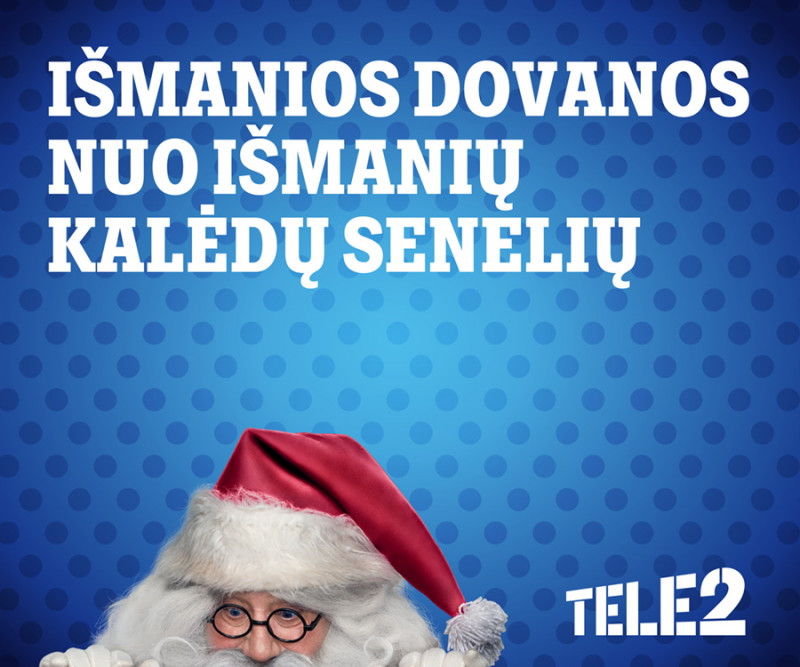 Šventinės „Tele2“ nuolaidos: išmanių kalėdinių dovanų gidas