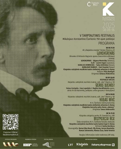V TARPTAUTINIS FESTIVALIS M. K. Čiurlionio 150-ajam jubiliejui