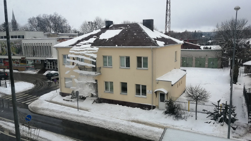 Saugokimės sniego nuošliaužų ir varveklių