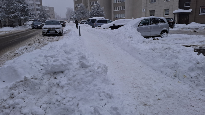 Žiema užklupo su visais savo rūpesčiais ir i&scaron;&scaron;ūkiais