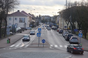 Jono Basanavičiaus gatvėje planuojama įrengti apšviečiamas pėsčiųjų perėjas