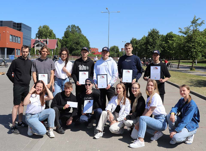 Šilalėje motorolerių sezonas atidarytas