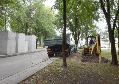 Rengiama aik&scaron;telė Maironio g.