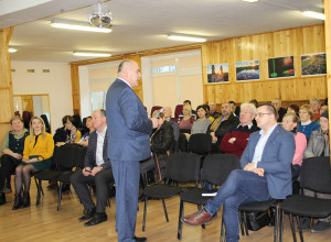 Meras palaimino Pajūrio ambulatorijos griūtį