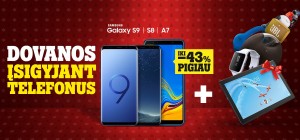 „Tele2“ Kalėdos: telefonai iki 43 proc. pigiau, o kartu su planais – dovanos