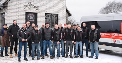 Baikeriai dovanojo tai, kas brangiausia – gyvybę