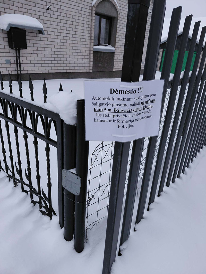 Ra&scaron;telis ant tvoros sukėlė abejonių