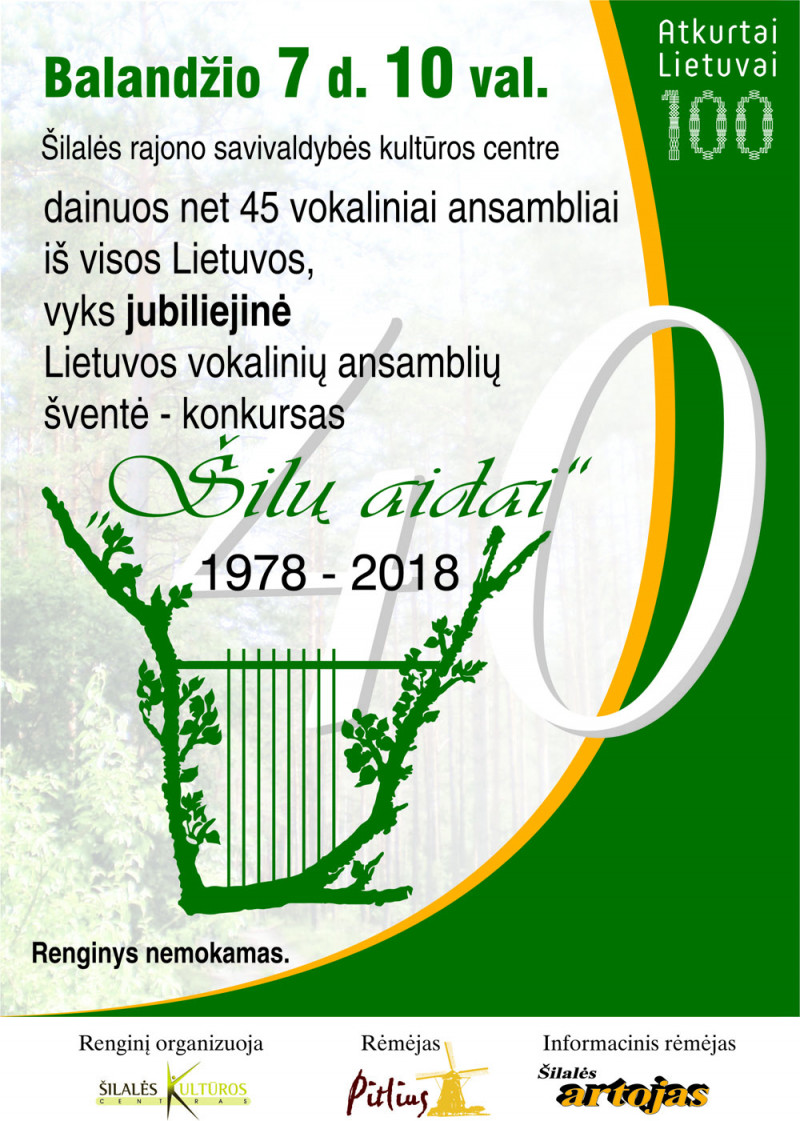 Jubiliejinė vokalinių ansamblių šventė