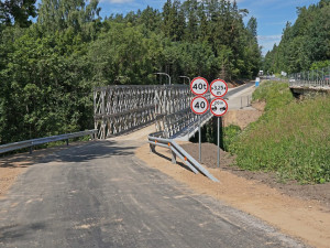 Tilto per Šuniją remontas užsitęs